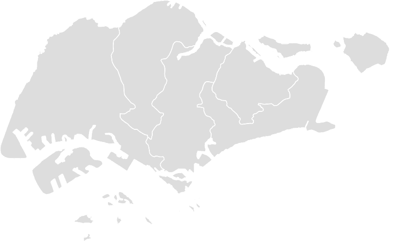 Singapore service area map