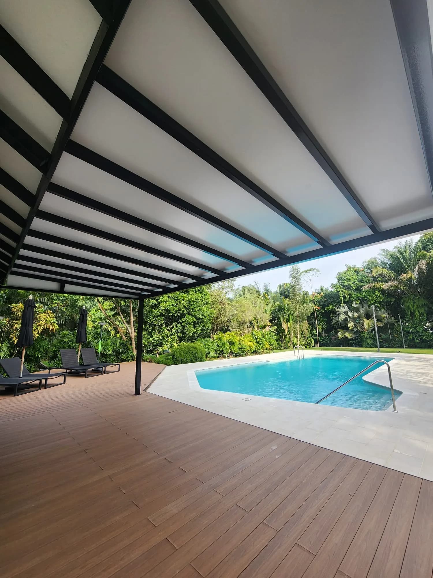 Aluminium Trellis Roofing